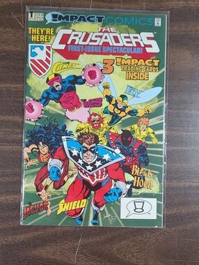 Impact Comics The Crusaders #1 Comic Book - May 1992 Bagged